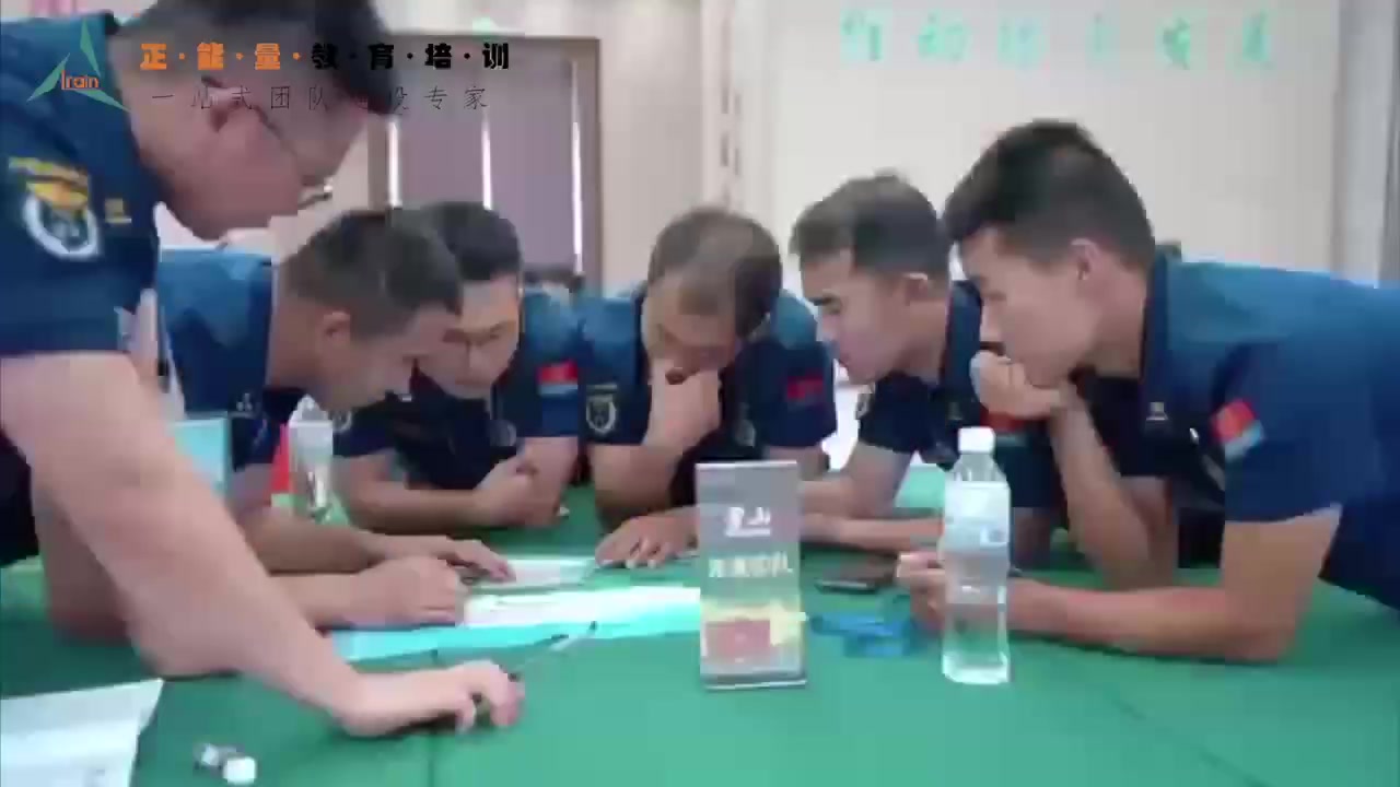 临沂市消防救援支队长征主题情景模拟沙盘比赛现场