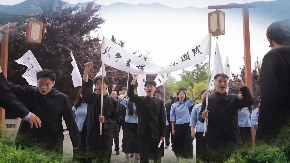 中核华兴五四青年节主题团日活动现场
