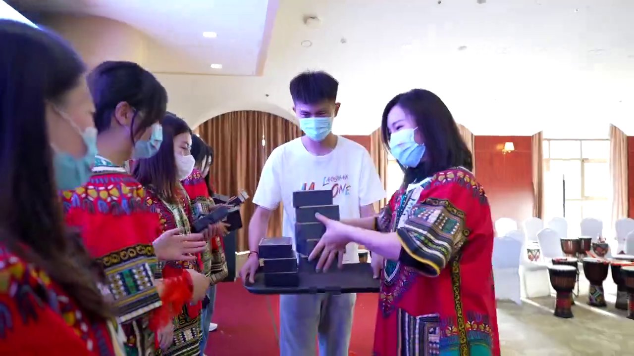 非洲鼓团建鼓圈协作